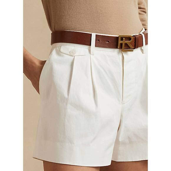 NEW RALPH LAUREN brennon short in white - Picture 2 of 2